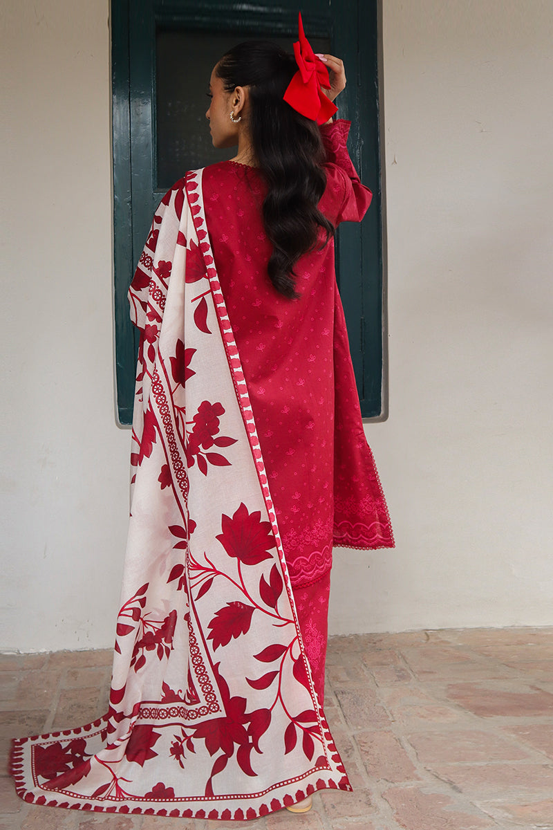 Cross Stitch | Printed Lawn | SCARLET SAGE
