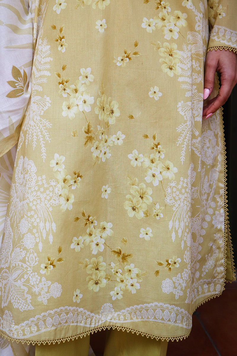 Cross Stitch | Printed Lawn | GARLAND MIST
