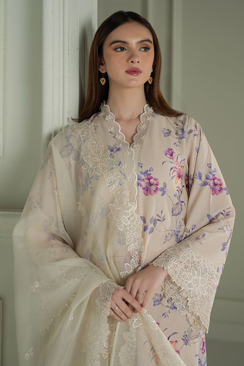 Mahnur | Twilight Luxury Lawn 25 | BLOOMING SAND