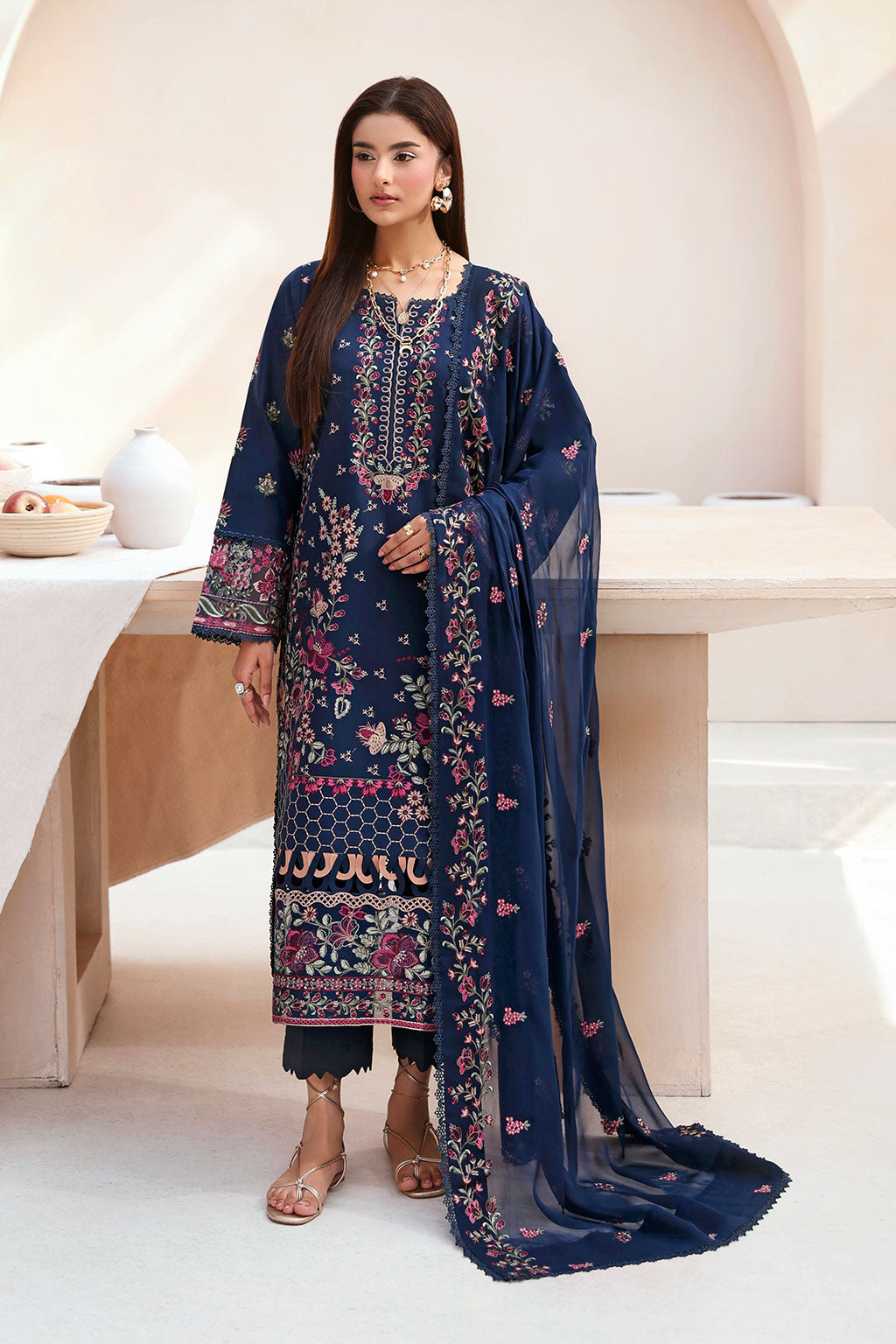 Ramsha | Ghazal Luxury Lawn | G-505