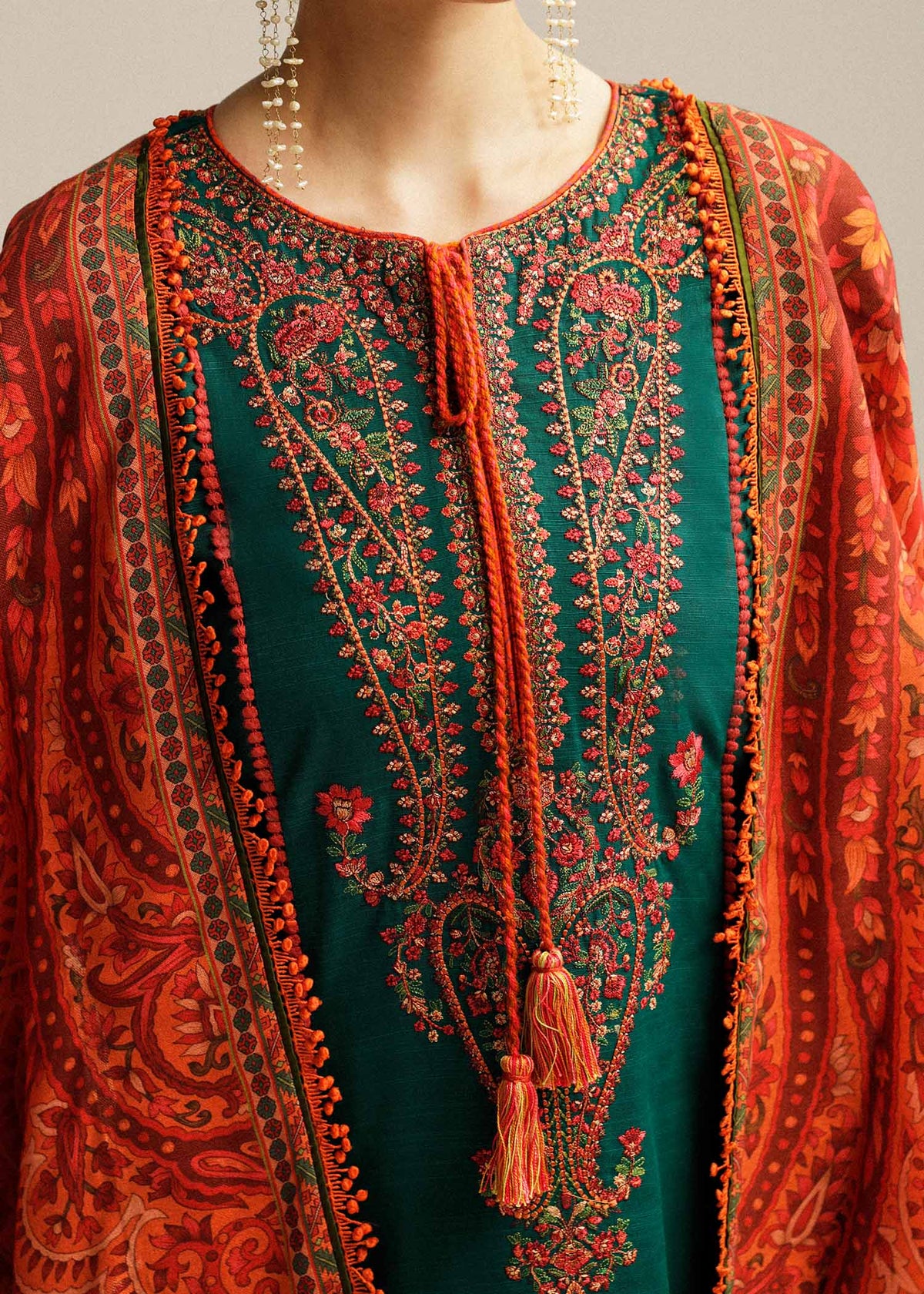 Hussain Rehar | Winter Shawl Khaddar 23 | Marjaan