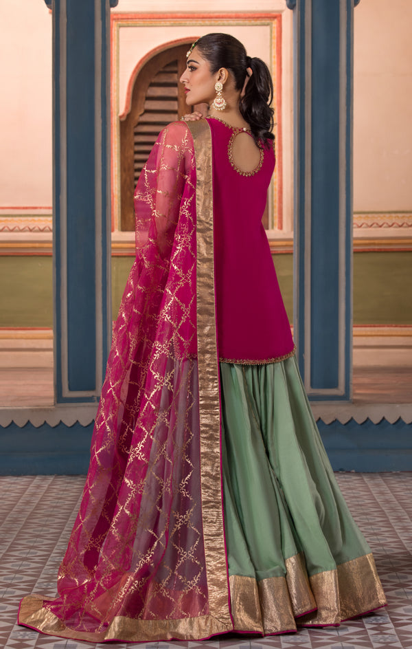 Maya | Mehr o Mah | ZAHRE - by Libasekhas UK - Registered Vendor of : Maya - 100% Original Designer Dress