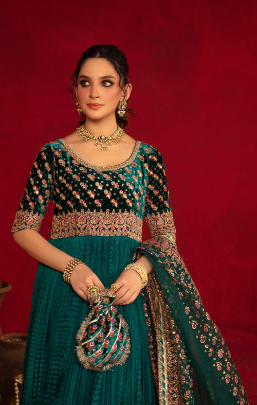 Maya | Raazi Velvet 24 | DILAAB - by - Libasekhas UK - Registered Vendor of : Maya - 100% Original Designer Dresss