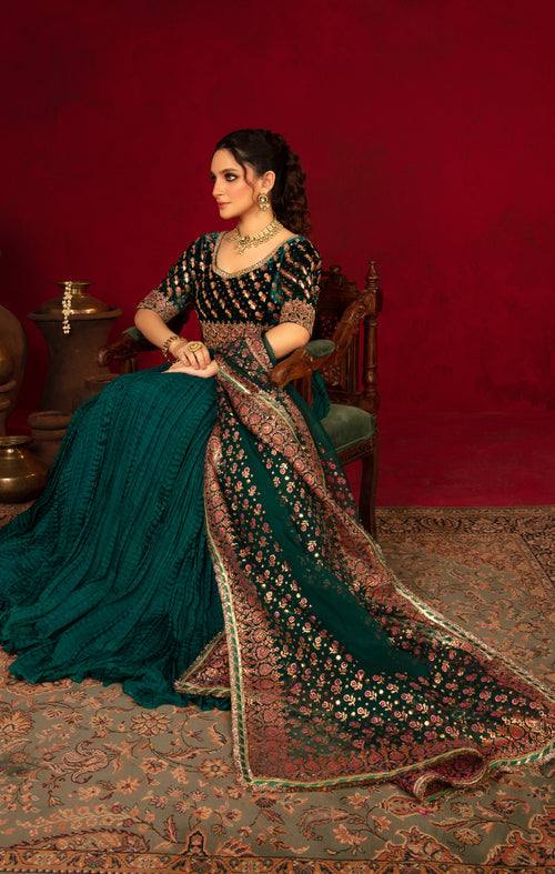 Maya | Raazi Velvet 24 | DILAAB - by - Libasekhas UK - Registered Vendor of : Maya - 100% Original Designer Dresss