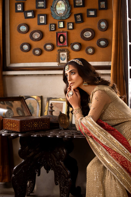 Maya | Eid Collection Naulakhi Kohtai | NILSA - by - Libasekhas UK - Registered Vendor of : Maya - 100% Original Designer Dresss
