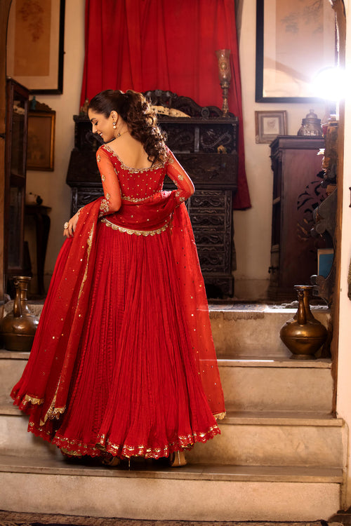Maya | Eid Collection Naulakhi Kohtai | SOZ - by - Libasekhas UK - Registered Vendor of : Maya - 100% Original Designer Dresss