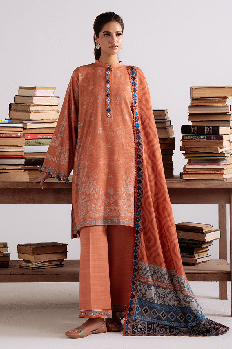 Cross Stitch | Khaddar Linen 25 | AMBER MIRAGE
