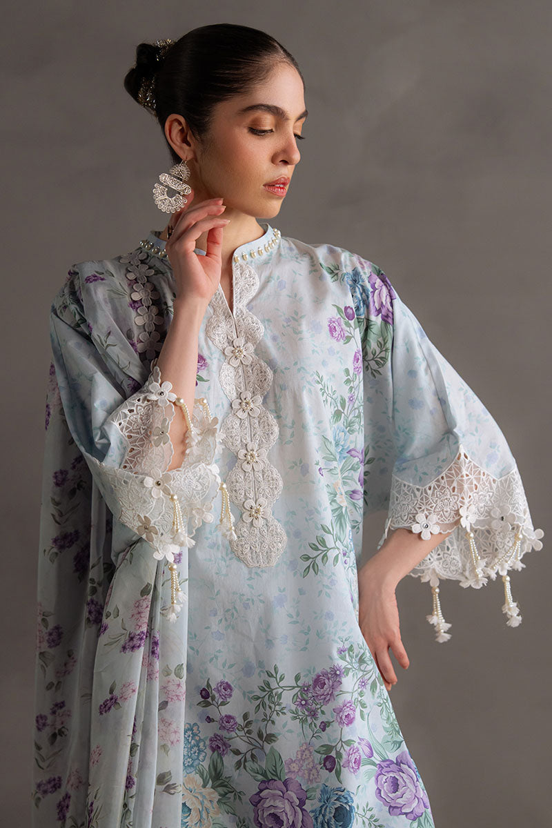 Cross Stitch | Eid Lawn Edit 25 | OCEAN BREEZE