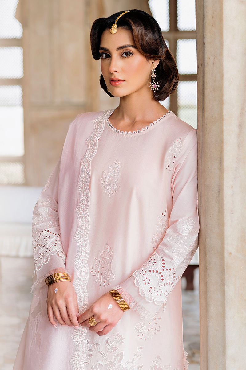 Cross Stitch | Eid Lawn Edit 25 | PEACH BLUSH