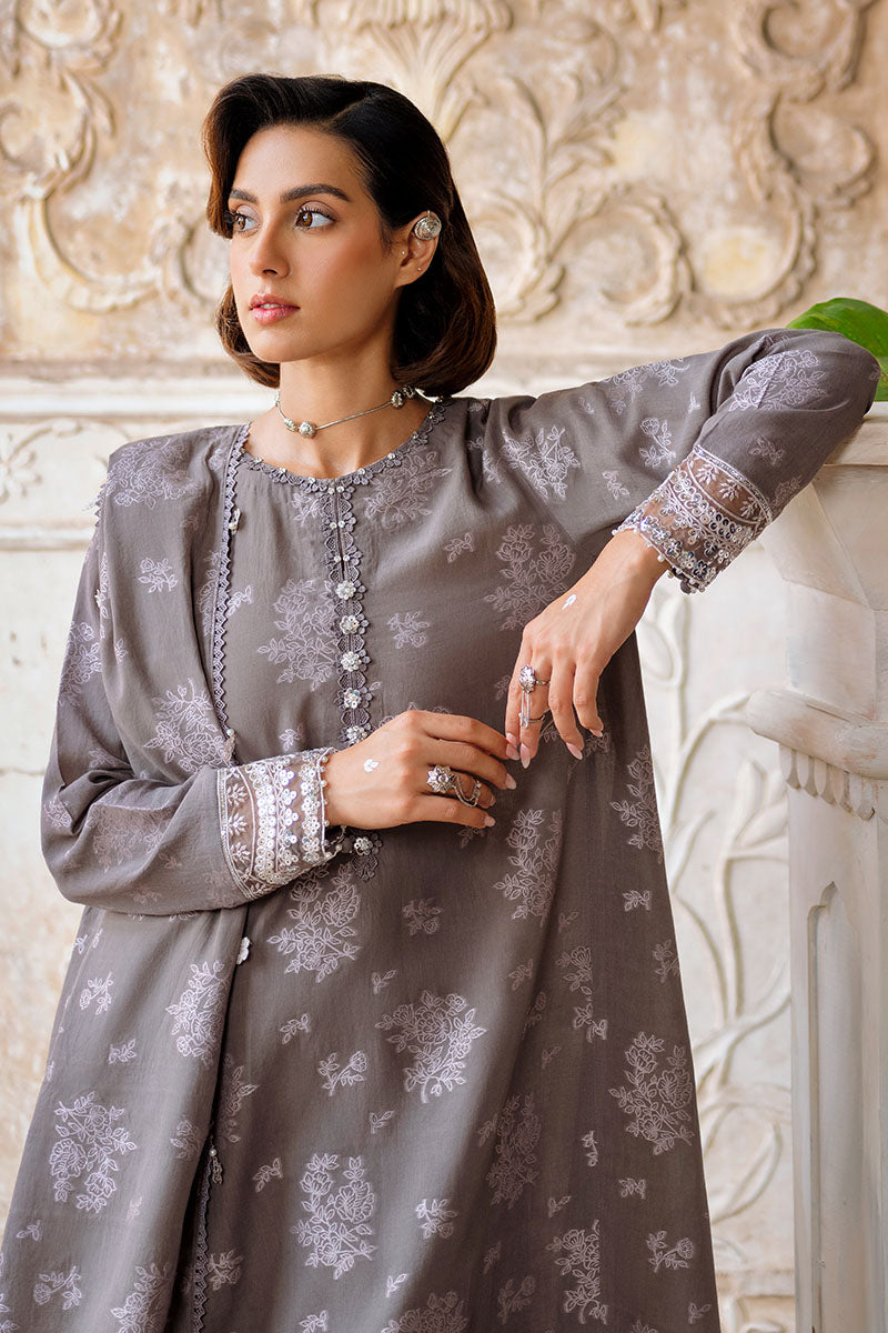 Cross Stitch | Eid Lawn Edit 25 | DESERT TAUPE