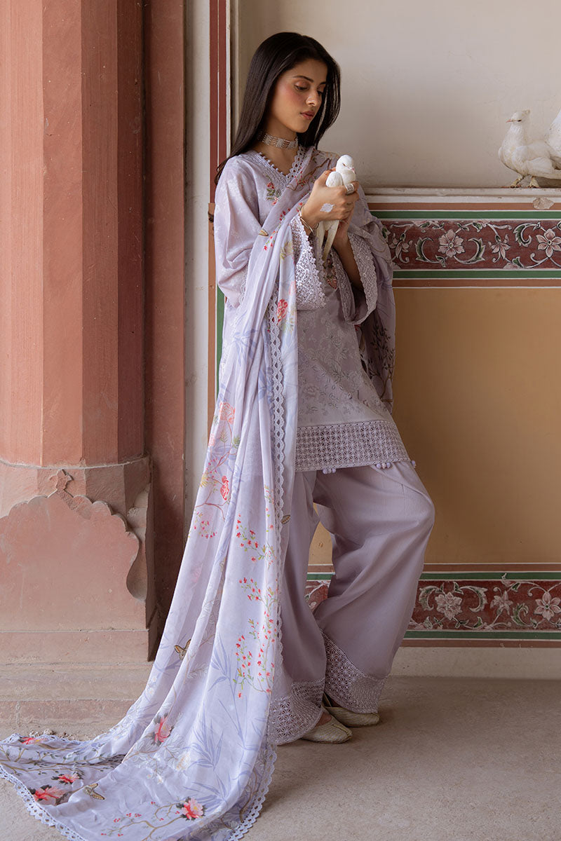 Cross Stitch | Eid Lawn Edit 25 | VIOLET POSY