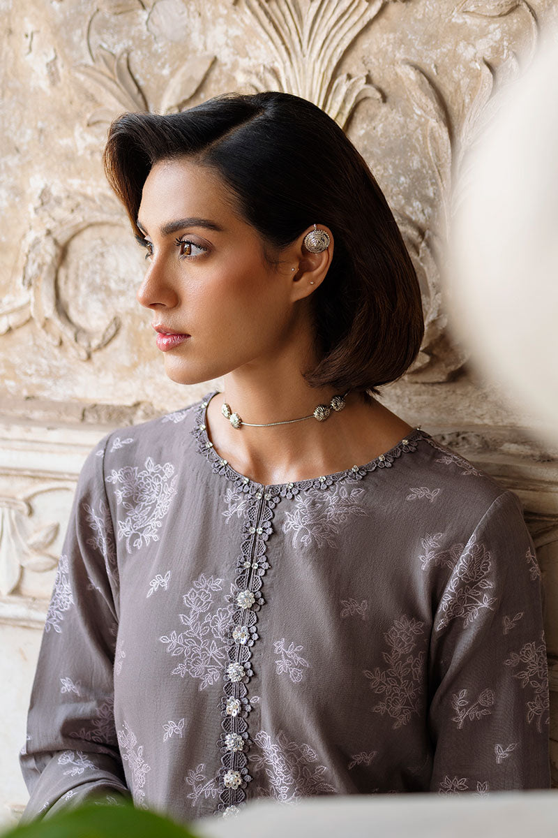 Cross Stitch | Eid Lawn Edit 25 | DESERT TAUPE
