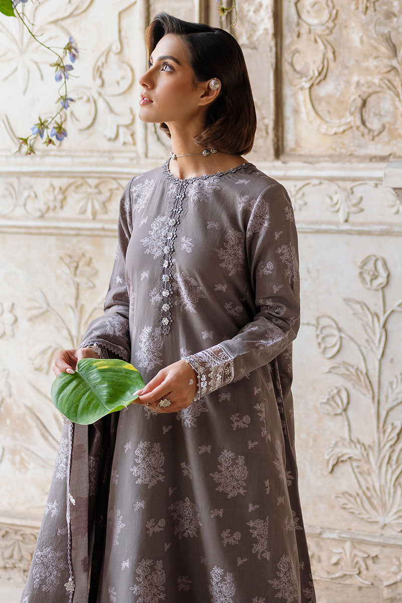 Cross Stitch | Eid Lawn Edit 25 | DESERT TAUPE