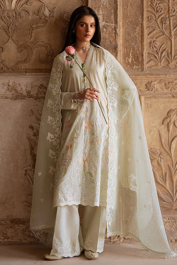 Cross Stitch | Eid Lawn Edit 25 | AQUA SERENITY