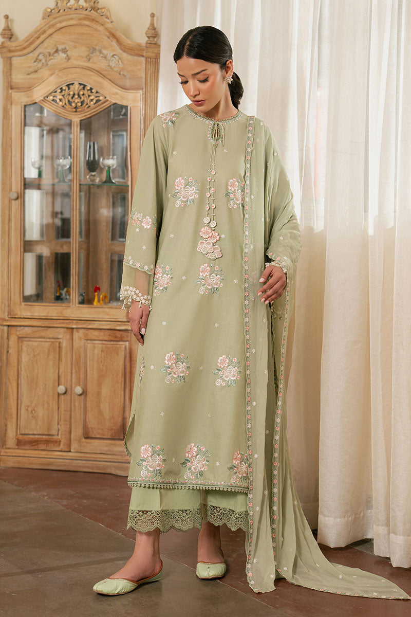 Cross Stitch | Emb Lawn Mahiri 26 | FLORAL HUSH