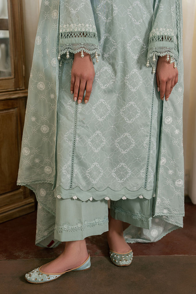 Cross Stitch | Emb Lawn Mahiri 26 | SAGE REVERIE
