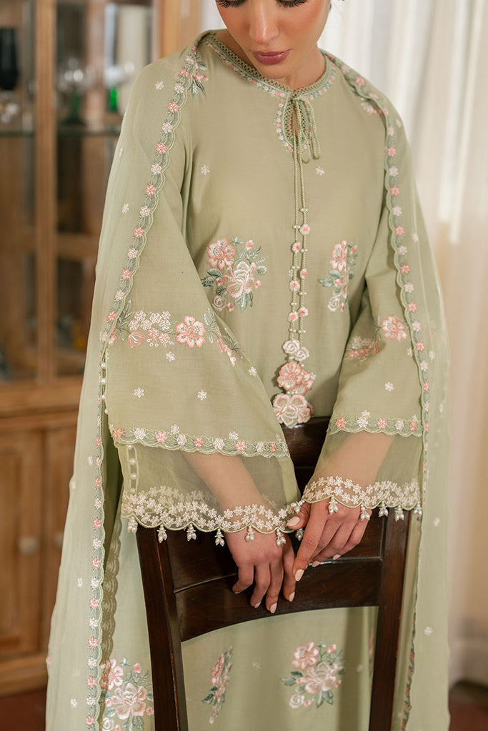 Cross Stitch | Emb Lawn Mahiri 26 | FLORAL HUSH