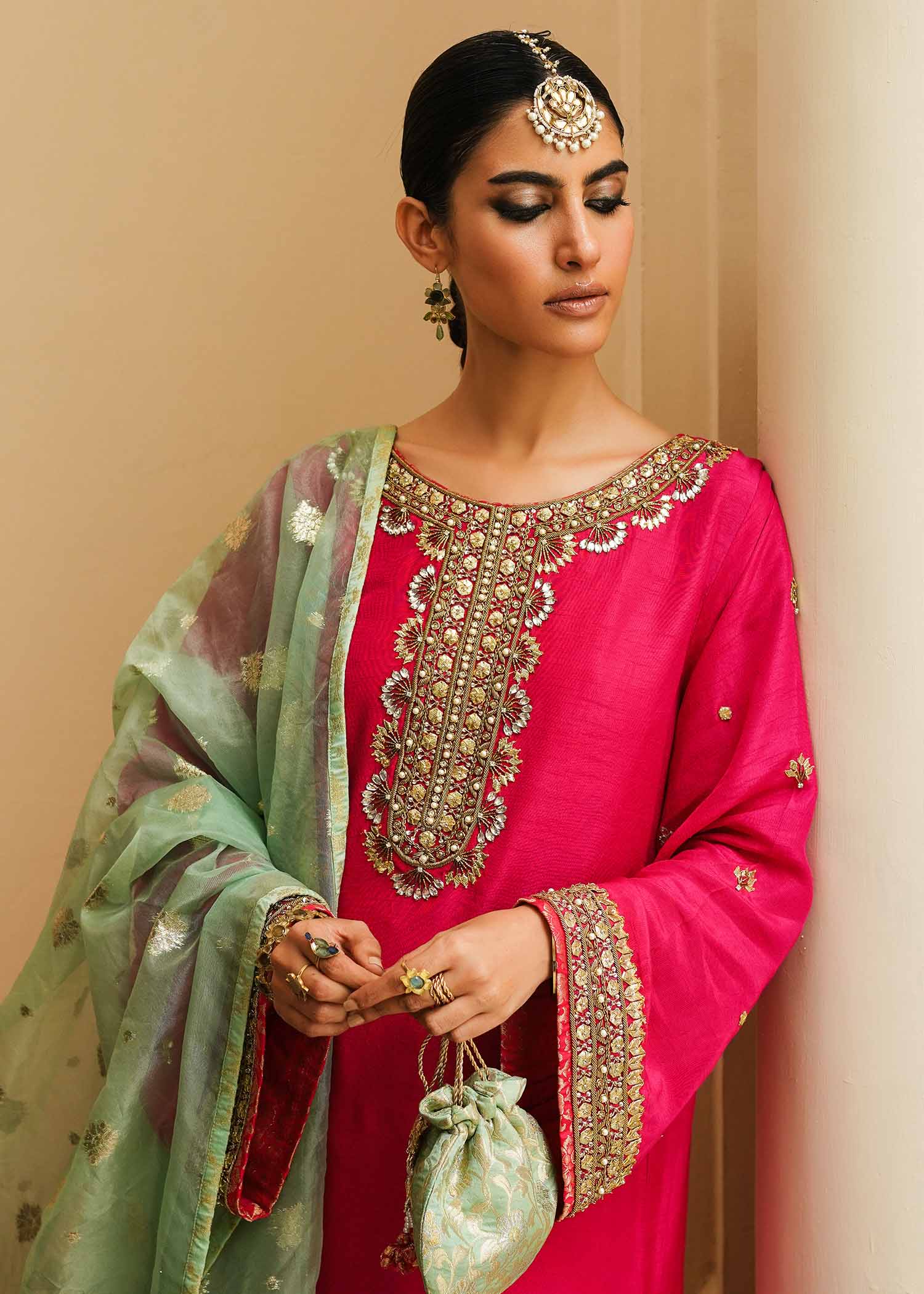 Mahgul | Eid Edit 2024 | Fuschia Rose