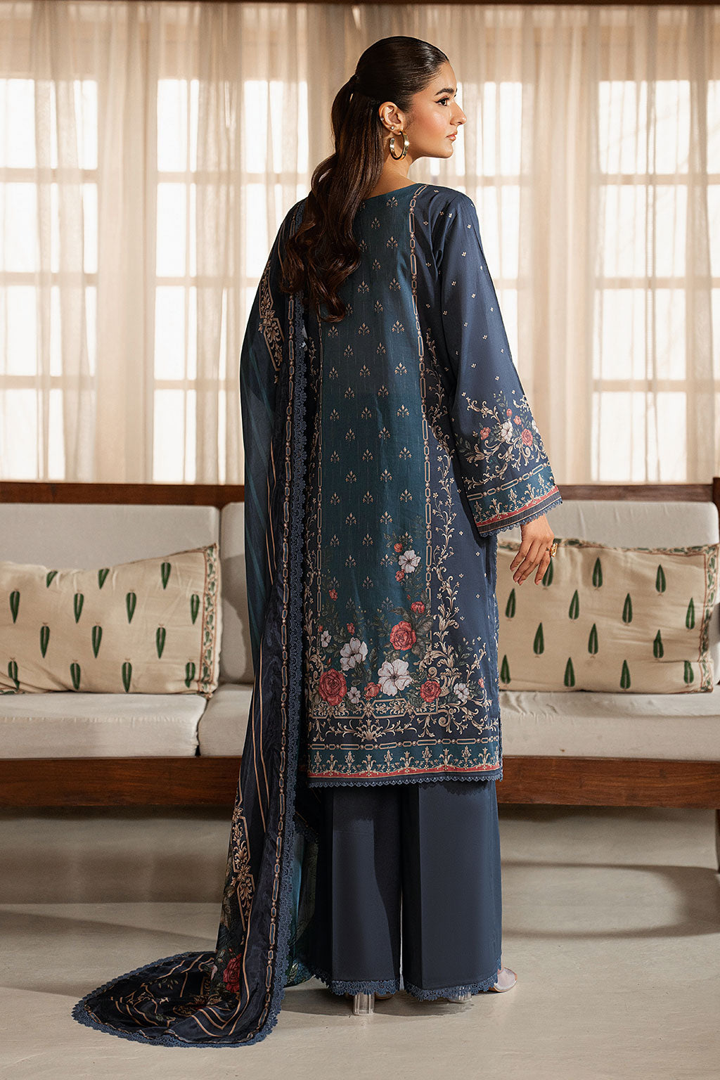 Ramsha | Mashal Luxury Lawn | L-1606