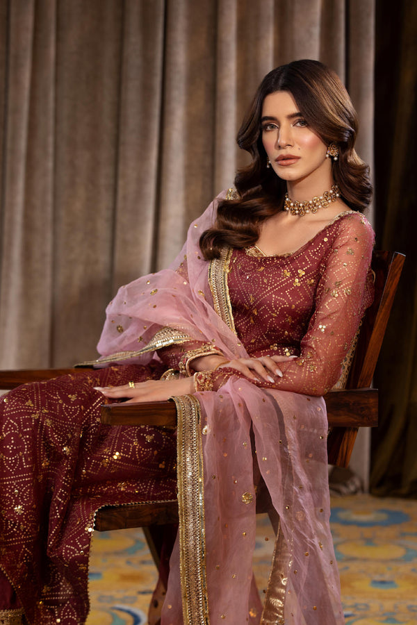 Maya | Wedding Formal Bandhan | MEENA - by - Libasekhas UK - Registered Vendor of : Maya - 100% Original Designer Dresss
