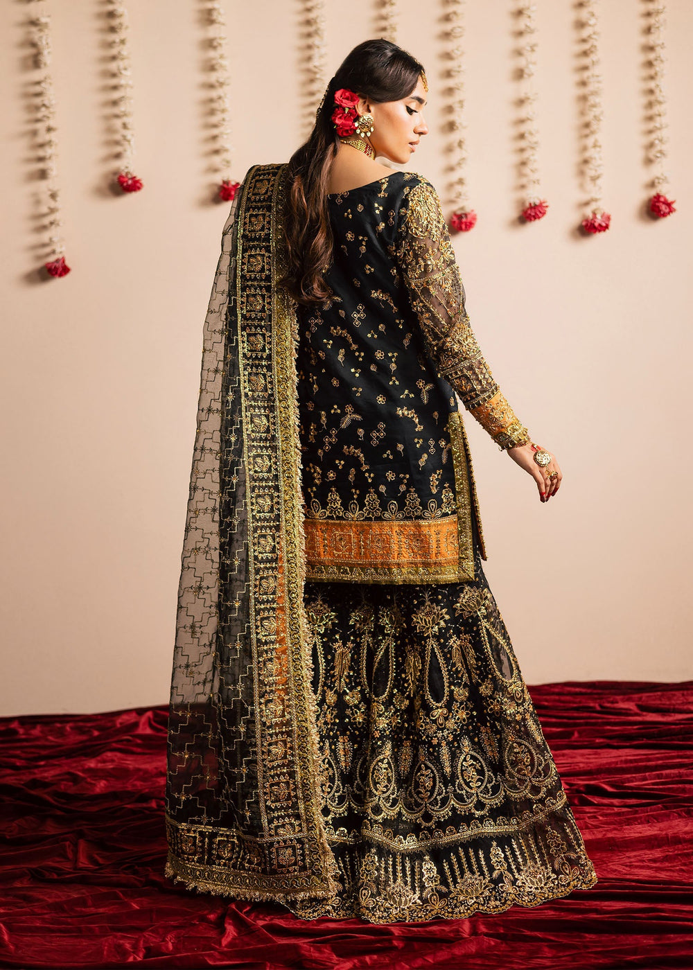 Maria Osama Khan | Jhil Mil Wedding Festive | Surmayi - Maria Osama