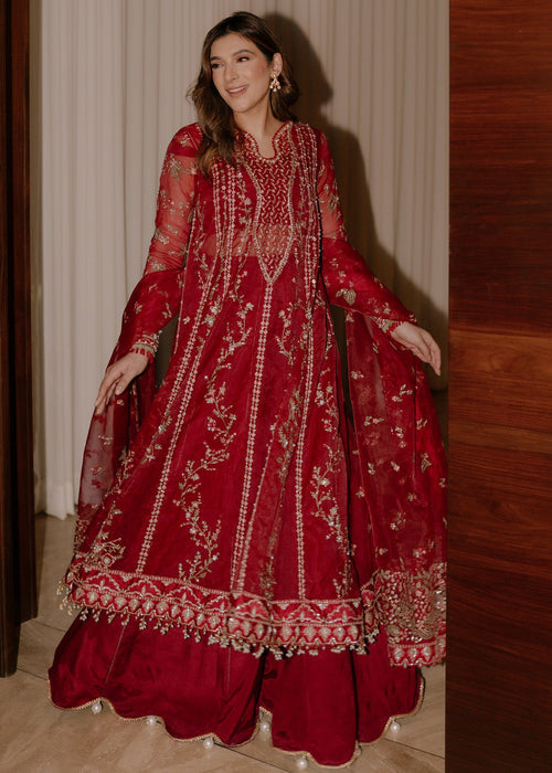 Sadaf Fawad Khan | Wedding Festive 25 | Scarlet