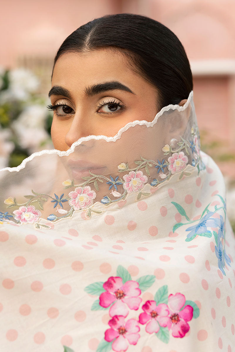 Cross Stitch | Premium Lawn 25 | PASTEL BLOOM
