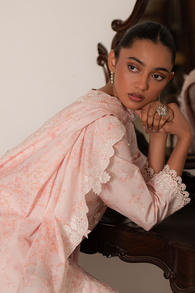 Cross Stitch | Mahiri Lawn 25 | PEACH PEARL