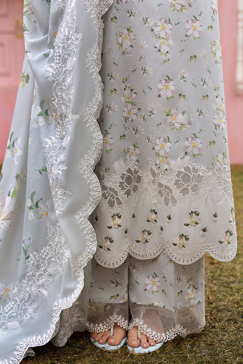 Cross Stitch | Premium Lawn 25 | GRAY FROST