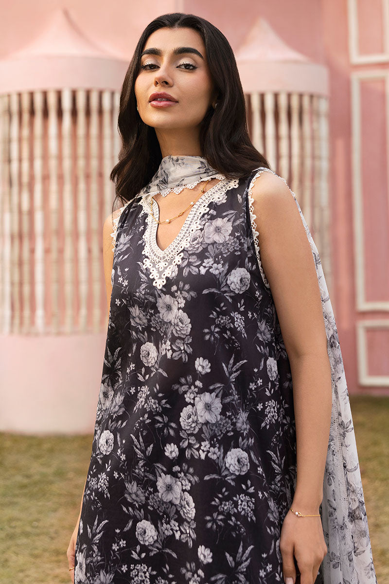 Cross Stitch | Premium Lawn 25 | SOMBER ESCAPE