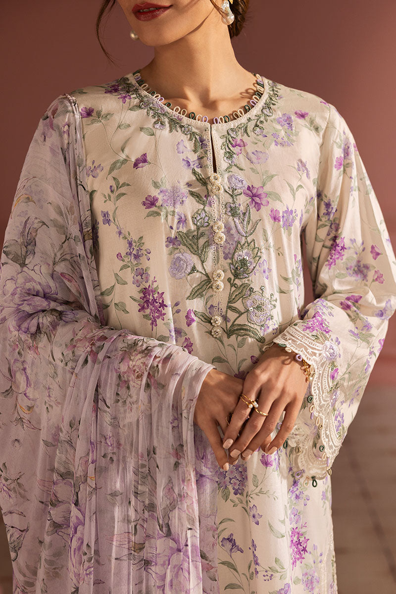 Cross Stitch | Premium Lawn 25 | LILAC BLOOM