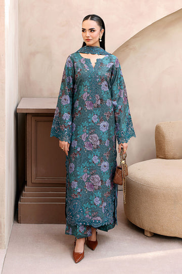 Ramsha | Naqsh Embroidered Rawsilk | RS-03