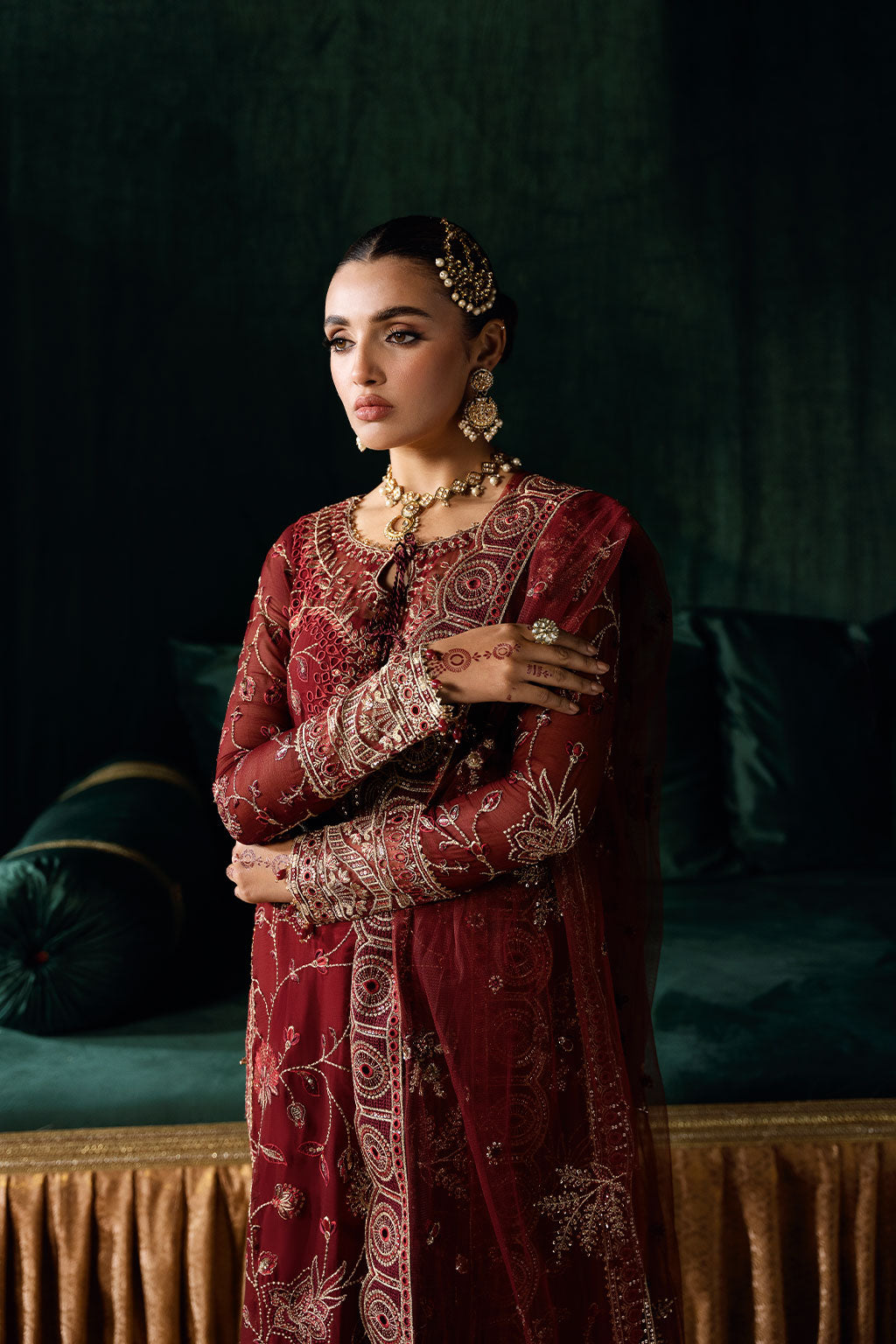 Ramsha | Dastak Luxury Chiffon Collection | Q-203