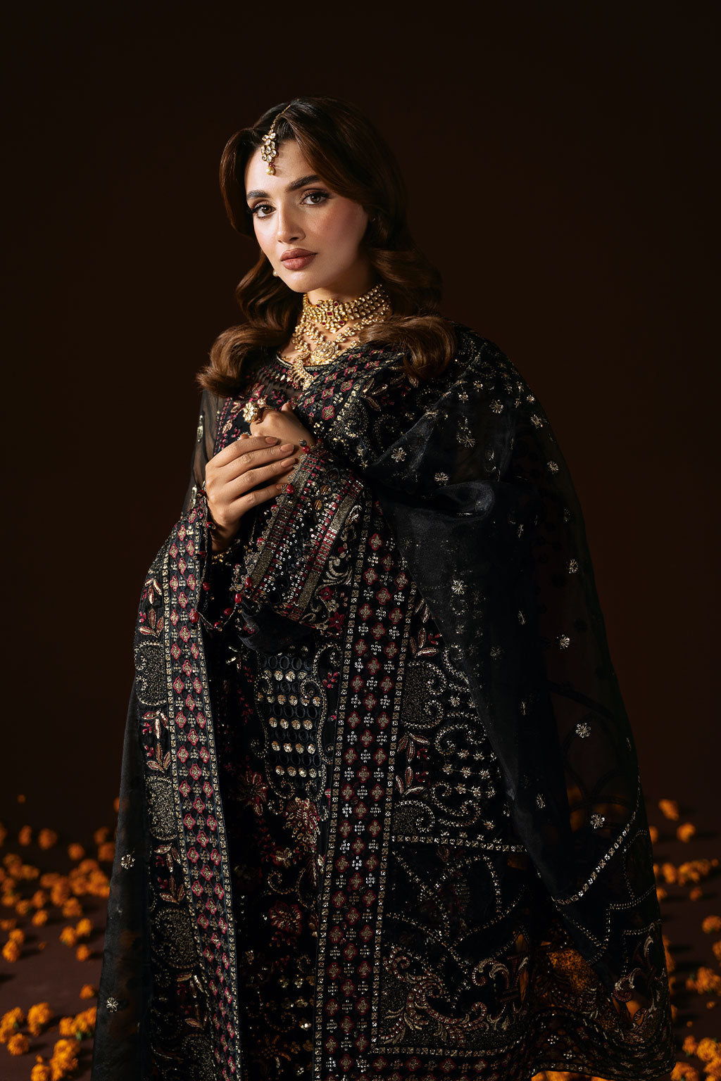 Ramsha | Dastak Luxury Chiffon Collection | Q-205