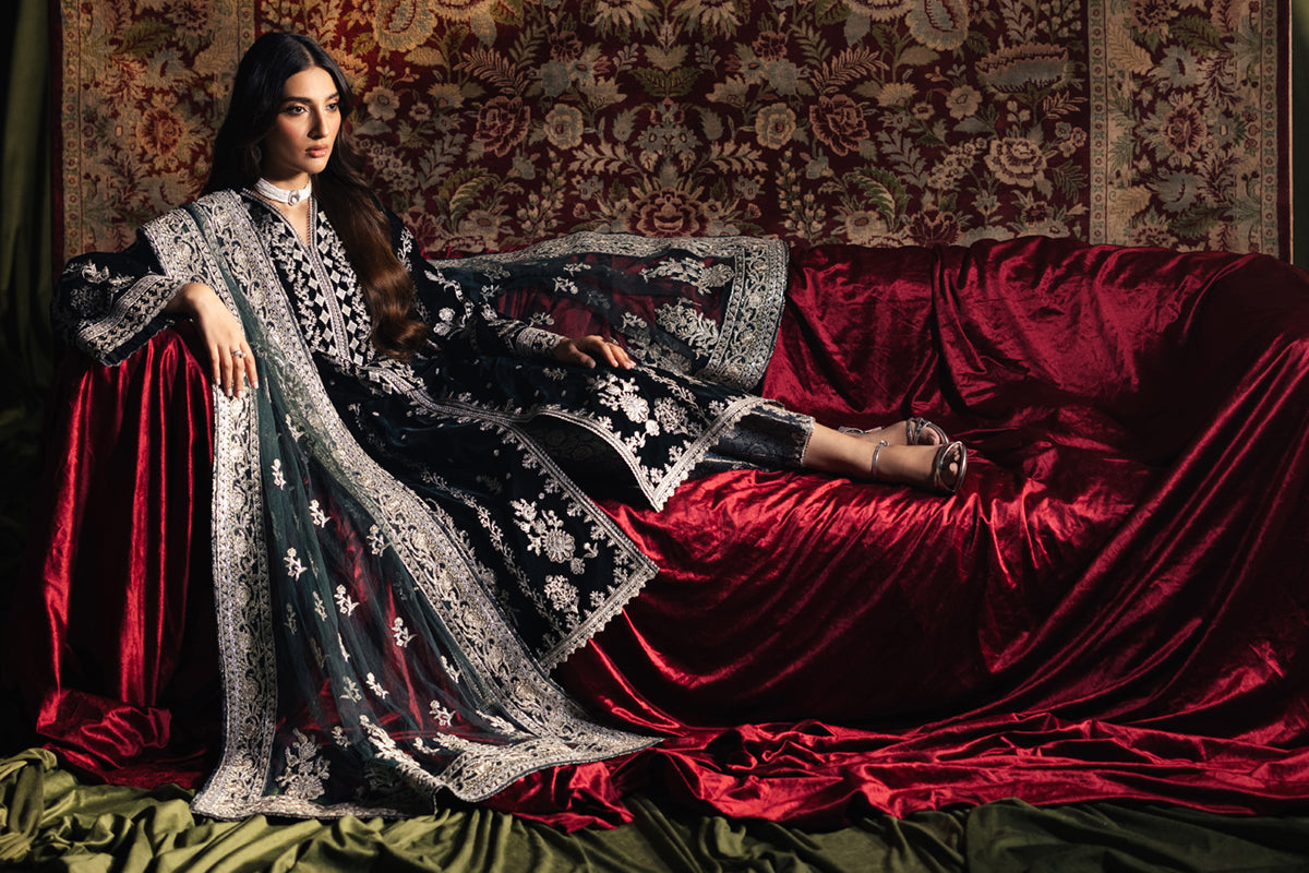 Qalamkar | Velvet Edit | BK-03 SAMIRA