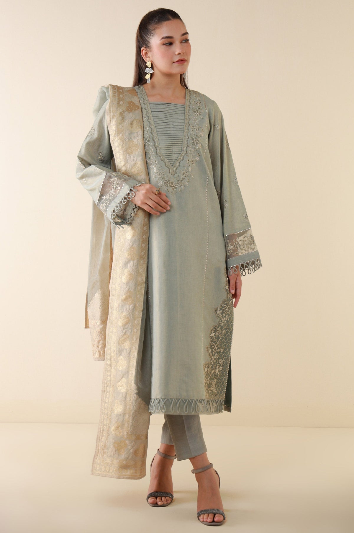 Zeen | Summer Collection 24 | 34111 - by - Libasekhas UK - Registered Vendor of : Zeen - 100% Original Designer Dresss